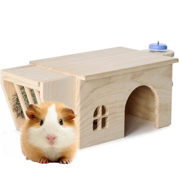 NWT Navaris Guinea Pig House - Hides or Hideout for Your Small Pet - Picture 1 of 6